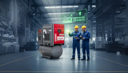 7/24 Kompresör Servisi Eskişehir: Üretim Kesintisini Minimuma İndirmenin Yolları