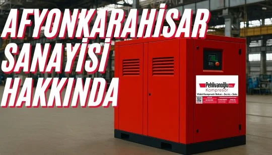 Afyon Kompresör Servisi, Vidalı Kompresör Bakımı ve Revizyon Hizmetleri