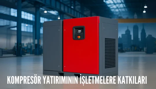 Eskişehir’de Vidalı Kompresör Eskişehir Yatırımının İşletmelere Katkıları