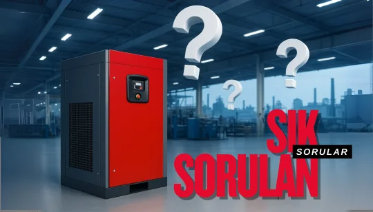 Eskişehirli İşletmelerden Gelen Kompresör Soruları: Sık Sorulan 5 Soru ve Cevapları