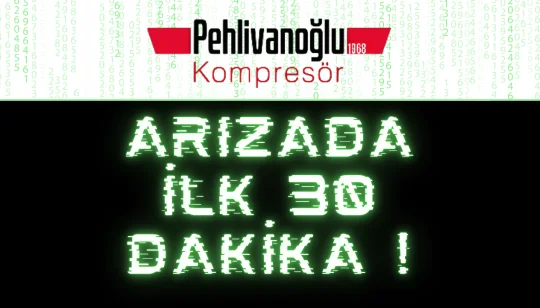 Kompresörünüz Arızalandı: İlk 30 Dakikada Ne Yapmalısınız?