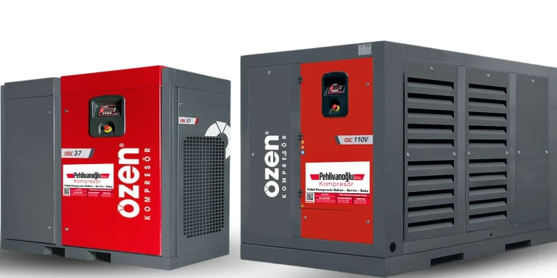 OSC-V / OSC Serisi Vidalı Kompresör